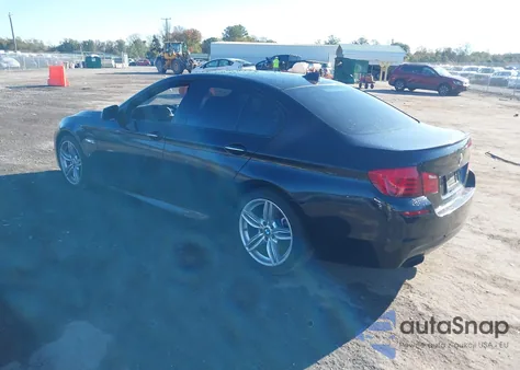 2013 BMW 550I xDrive z USA, uszkodzony, nr VIN WBAFU9C55DDY72843